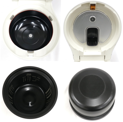 [中古(B)] [5.5合炊き] 三菱電機 本炭釜 紬 NJ-BW10G ジャー炊飯器 5.5合 白真珠 nj-bw10g 白真珠 [良い]