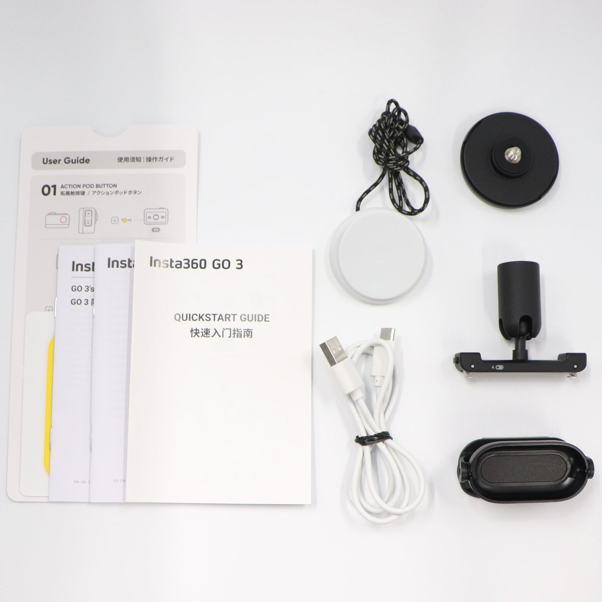 Insta360 GO 3 アクションカメラ(32GB) insta360-go-3-32   整備済みアウトレット品 [中古(C)]