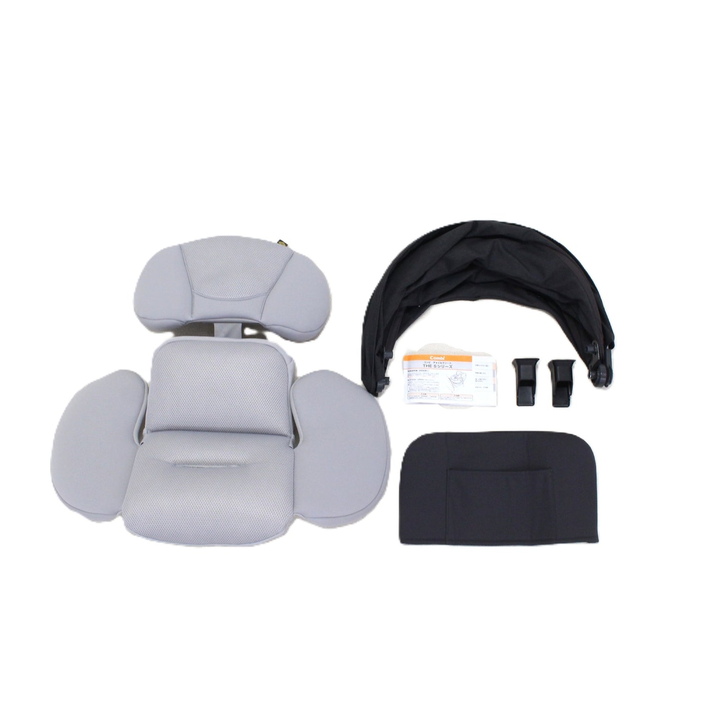 コンビ ホワイトレーベル THE S ISOFIX エッグショック ZC-720 チャイルドシート (ISOFIX固定 / R129適合)　4972990195195-gray  グレー 整備済みアウトレット品 [良い(B)]