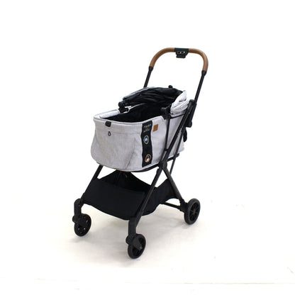 コンビ ペット用カート フィカゴー フリートゥーゴー2 4711233391136  グレー 整備済みアウトレット品 [中古(C)]