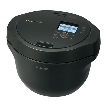 シャープ ヘルシオ ホットクック KN-HW24K 2〜6人用 2.4L容量 kn-hw24k-b   【90％分返金保証付】新品