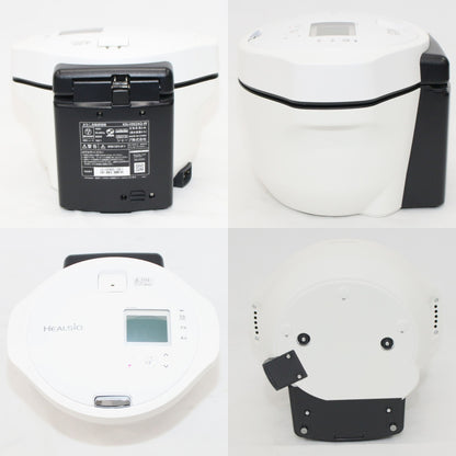 [中古(C)] シャープ ヘルシオ ホットクック KN-HW24G 2〜6人用 2.4L容量　kn-hw24g-w ホワイトkn-hw24g-w　[可]