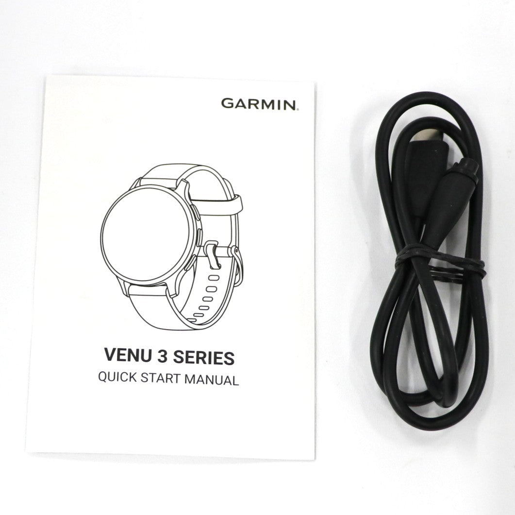[中古] ガーミン(GARMIN) Venu 3 スマートウォッチ venu3-b[非常に良い(A)] 中古(A)] ガーミン(GARMIN) Venu 3 スマートウォッチ venu3-b Black