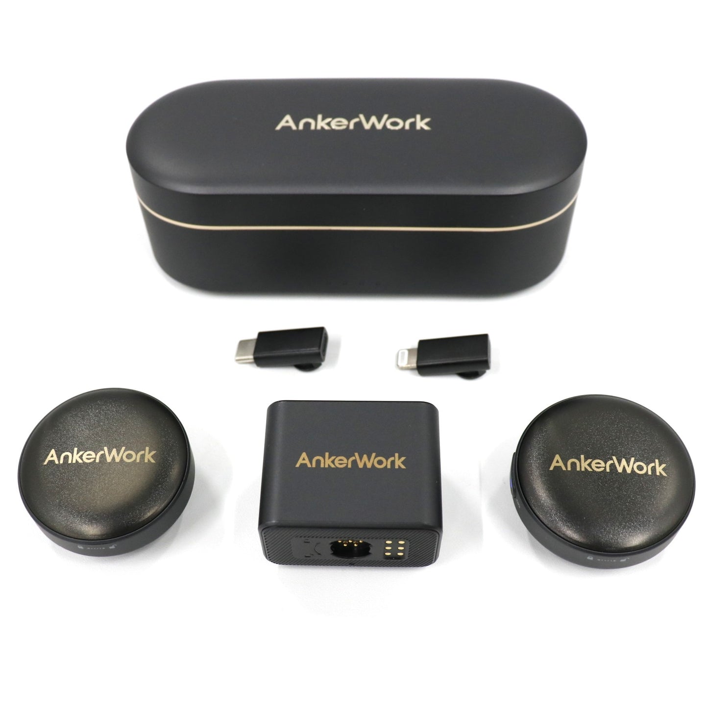 [中古(C)] アンカー(Anker) AnkerWork M650 ワイヤレスマイク a3320011 メタリックブラック[可]
