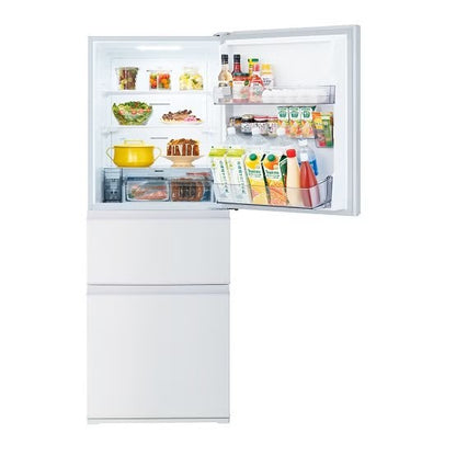 【特殊配送】[326L][二人暮らし向け][右開き]東芝 GR-V33SC 冷蔵庫 gr-v33sc-wu  マットホワイト 整備済みアウトレット品 [中古(B)]