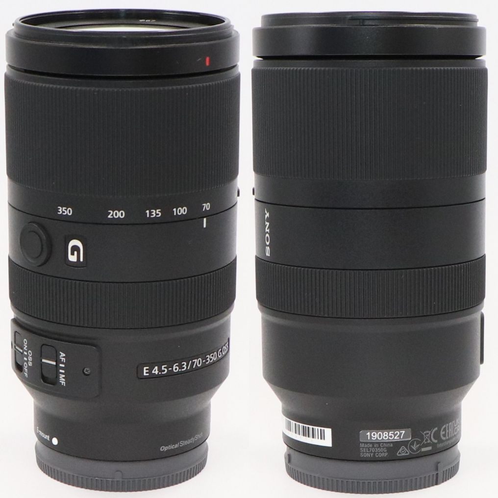 [中古(B)] ソニー E 70-350mm F4.5-6.3 G OSS SEL70350G 望遠ズームレンズ sel70350g  [良い]