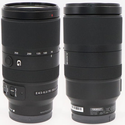 [中古(B)] ソニー E 70-350mm F4.5-6.3 G OSS SEL70350G 望遠ズームレンズ sel70350g  [良い]