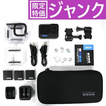 GoPro HERO11 Black hero11-black アクションカメラ アクセサリーセット hero11-black   ジャンク品 [難あり(D)]