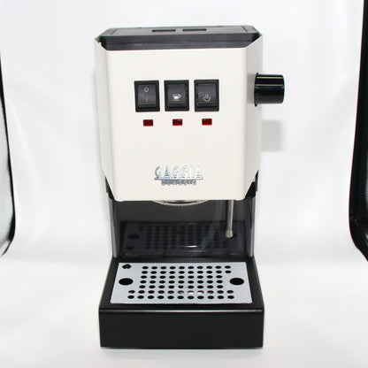 GAGGIA ガジア セミオートエスプレッソマシン CLASSIC evo pro SIN035R sin035r-w  ホワイト 整備済みアウトレット品 [良い(B)]
