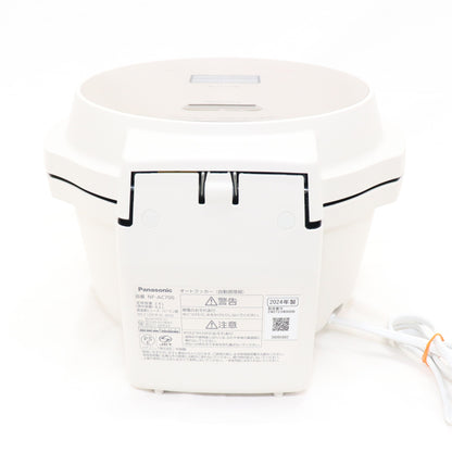 パナソニック 自動調理鍋 オートクッカー ビストロ NF-AC700 nf-ac700  ライトグレージュ 整備済みアウトレット品 [中古(C)]