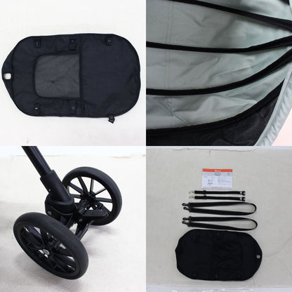 コンビ ペット用カート ミリミリキャリ― combi-milimilicarry-green  ワイピオグリーン 整備済みアウトレット品 [中古(C)]