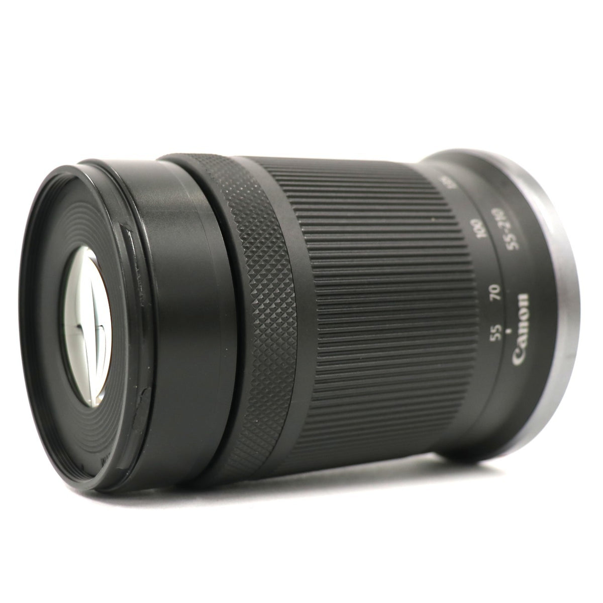 CANON RF-S55-210mm F5-7.1 IS STM 望遠ズームレンズ rf-s55-210isstm-b  ブラック 整備済みアウトレット品 [中古(C)]