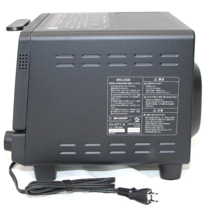 [中古(B)] [2枚焼き]シャープ ヘルシオ AX-WT1 トースター　ax-wt1-b ブラック [良い]