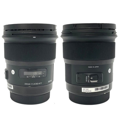 [中古(C)] シグマ Art 24mm F1.4 DG HSM 単焦点レンズ (CANON EFマウント) [可]