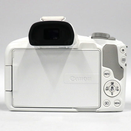 [中古(A)] CANON EOS R50 ボディ ミラーレス一眼 eos-r50-body-wh ホワイト[非常に良い]
