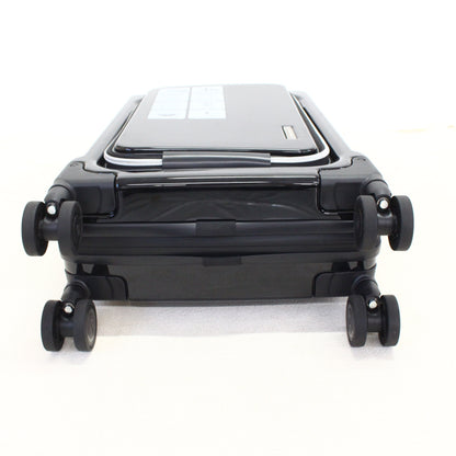 [1-3泊向けサイズ]LEGEND WALKER 6031 フィット 15L/拡張時35L ハードスーツケース 6031-47-bk  クリスタルブラック 整備済みアウトレット品 [良い(B)]