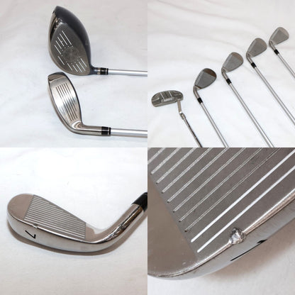 キャロウェイ ゴルフ ソレイル クラブセットレディース 8本組 キャディバッグ付き パッケージセット　callaway-solaire-clubset-8-pink  ピンク 整備済みアウトレット品 [中古(C)]