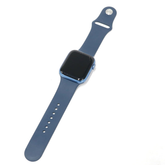 [中古(C)] Apple Watch Series 7 GPS 45mm mkn83j-a ブルーmkn83j-a　[可]