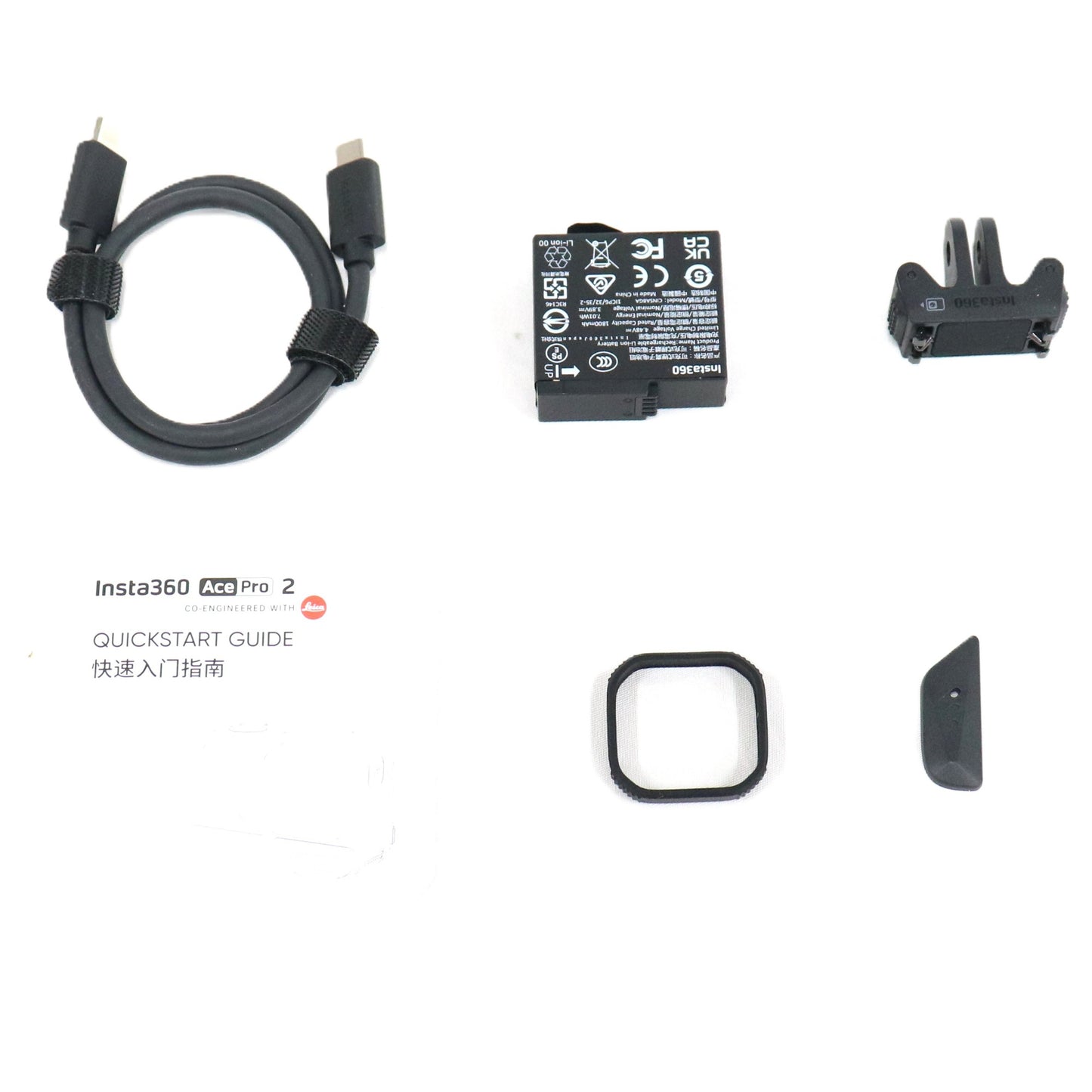 Insta360 Ace Pro 2 アクションカメラ　insta360-ace-pro2-bk  ミッドナイトブラック 整備済みアウトレット品 [良い(B)]