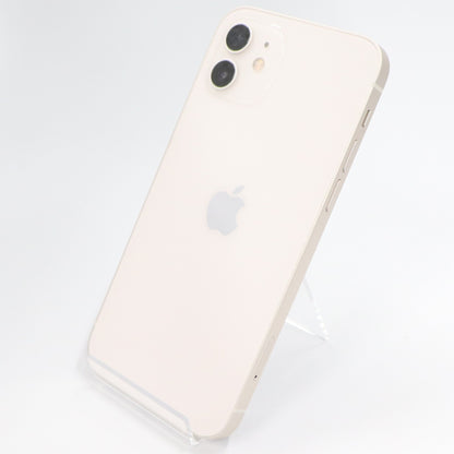 Apple iPhone 12 64GB (SIMフリー) iphone-12-64-w  ホワイト 整備済みアウトレット品 [中古(C)]