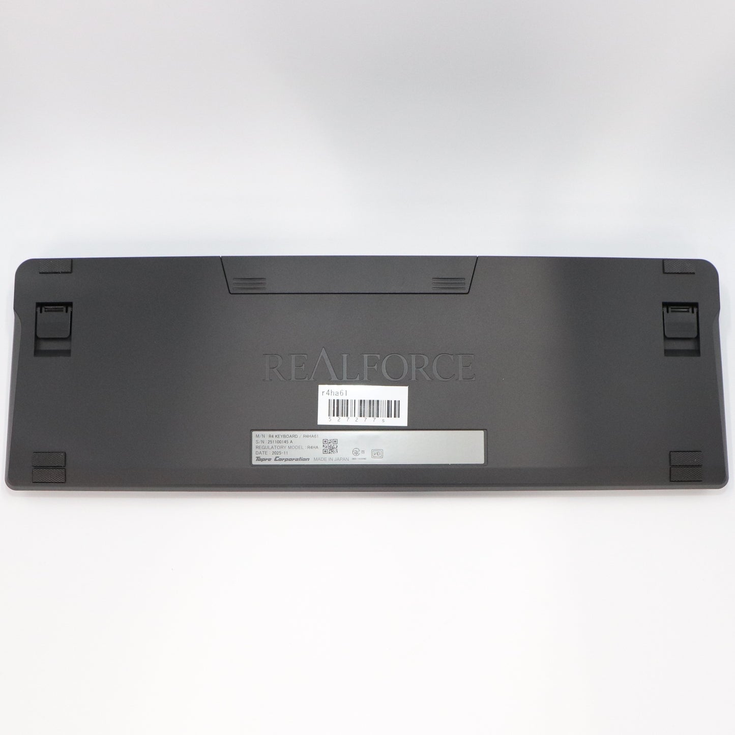 東プレ REALFORCE R4 無線キーボード ブラック かな有り r4ha61   整備済みアウトレット品 [中古(A)]