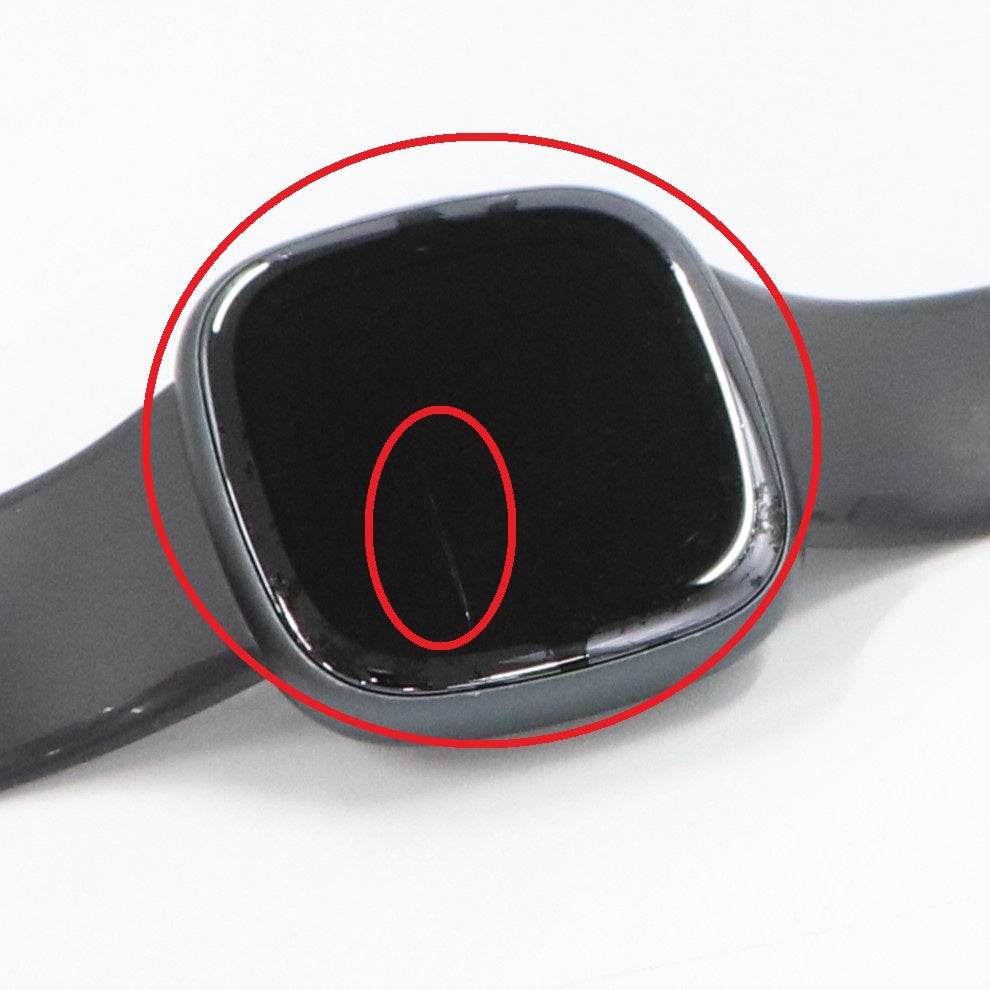 Fitbit Sense2 GPS/Alexa搭載 スマートウォッチ FB521GLBM　fb521bkgb-frcjk-gr   整備済みアウトレット品 [中古(C)]