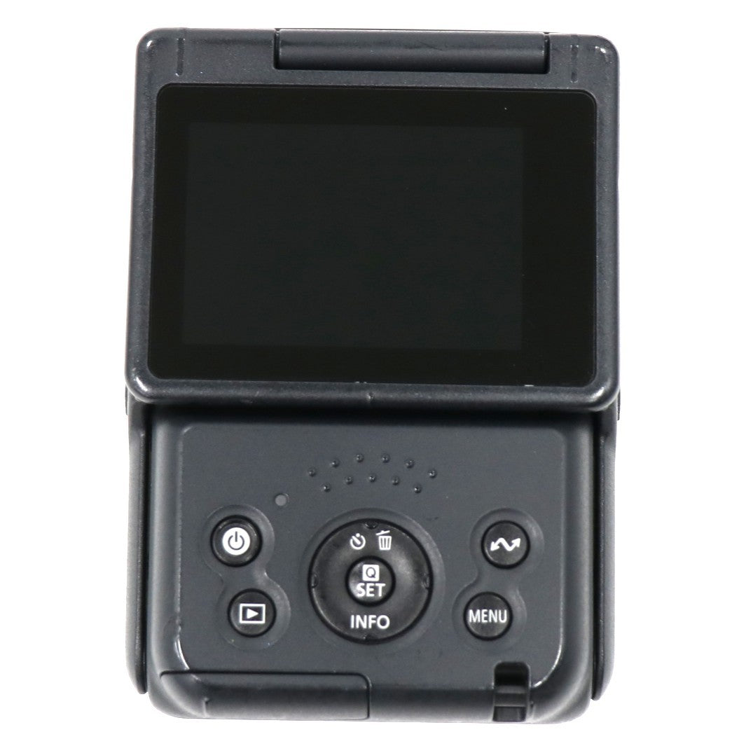 Canon PowerShot V10 コンパクトデジタルカメラ psv10-bk  ブラック 整備済みアウトレット品 [中古(A)]