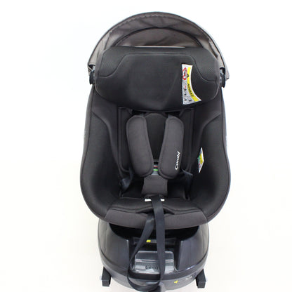 コンビ クルムーヴ コンパクト R129 エッグショック JS チャイルドシート (ISOFIX固定 / R129適合) 4972990196727  ブラウン 整備済みアウトレット品 [中古(C)]