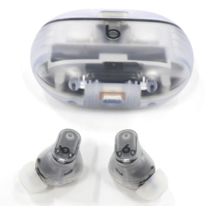 [中古(A)] Beats Studio Buds + ワイヤレスイヤホン studiobuds-mqlk3 トランスペアレント[非常に良い]