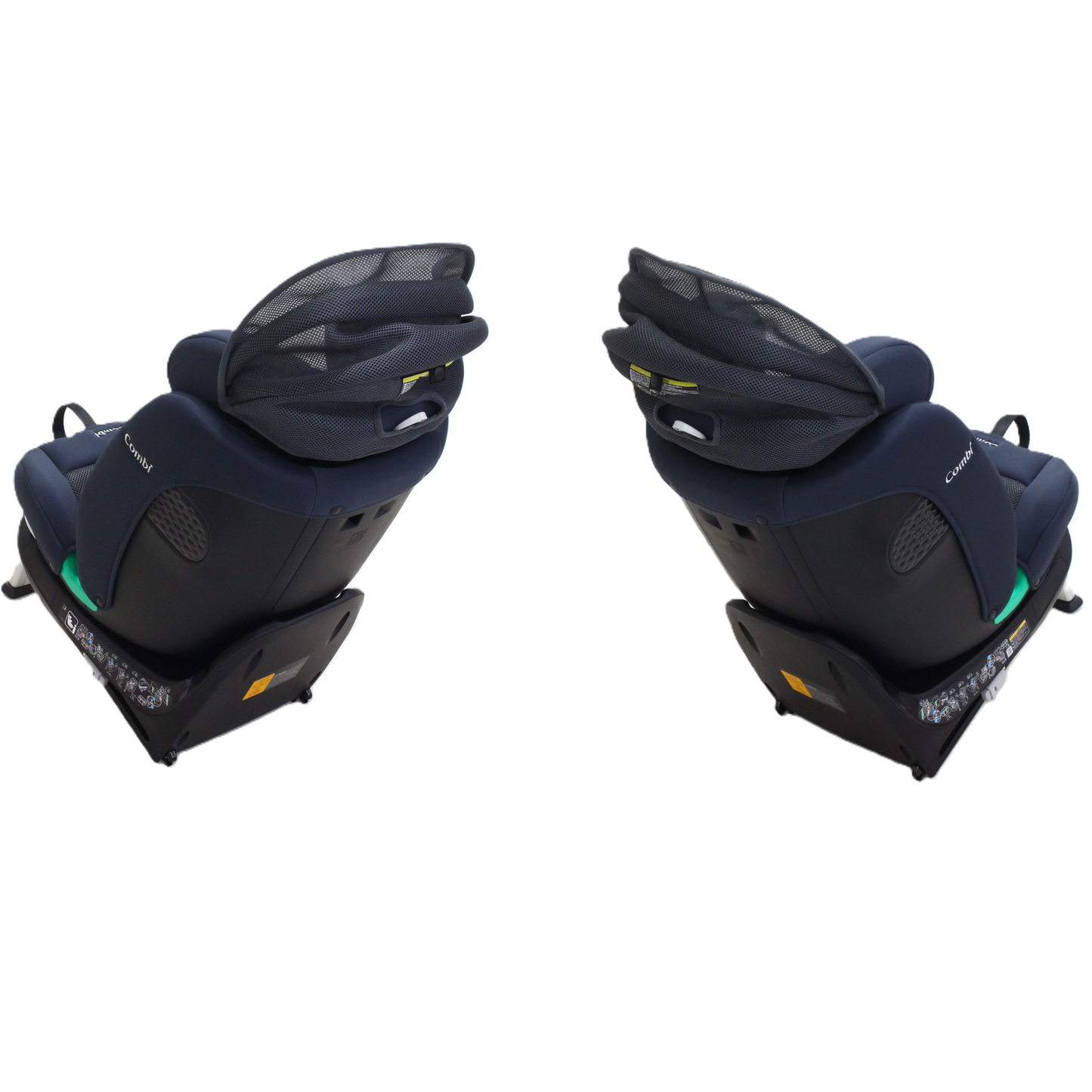 コンビ クルムーヴ ロング R129 エッグショック EA チャイルドシート (ISOFIX固定 / R129適合) 4972990198011  ブルー 整備済みアウトレット品 [良い(B)]