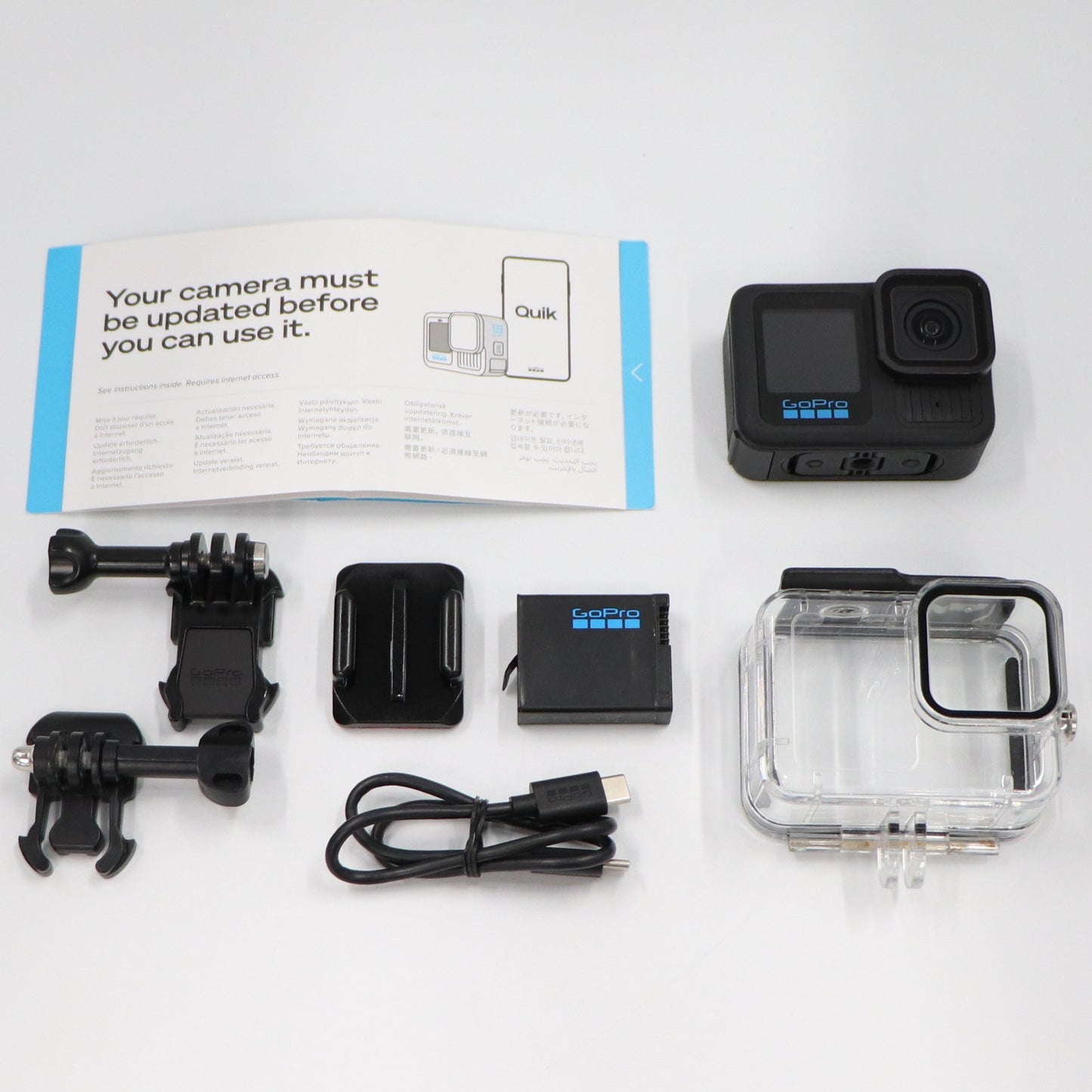 [中古(C)]  GoPro HERO13 Black(防水ハウジング付き) hero13-black　[可]