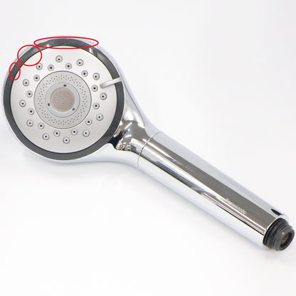 パナソニック ファインバブルシャワーヘッド ファインベール EH-SH50　eh-sh50-s  シルバー 整備済みアウトレット品 [中古(C)]