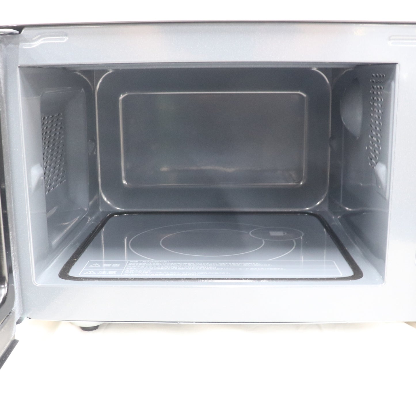 [18L]ツインバード センサー付フラット電子レンジ DR-F282 ブラック dr-f282  ブラック 整備済みアウトレット品 [良い(B)]