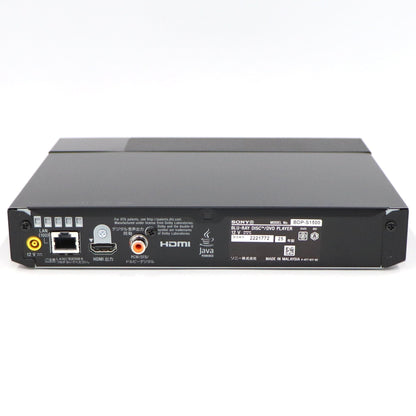 [中古(A)] ソニー ブルーレイディスク/DVDプレーヤー BDP-S1500　bdp-s1500[非常に良い]