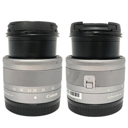 [中古(C)] CANON EF-M 15-45mm F3.5-6.3 IS STM 標準ズームレンズ [可]