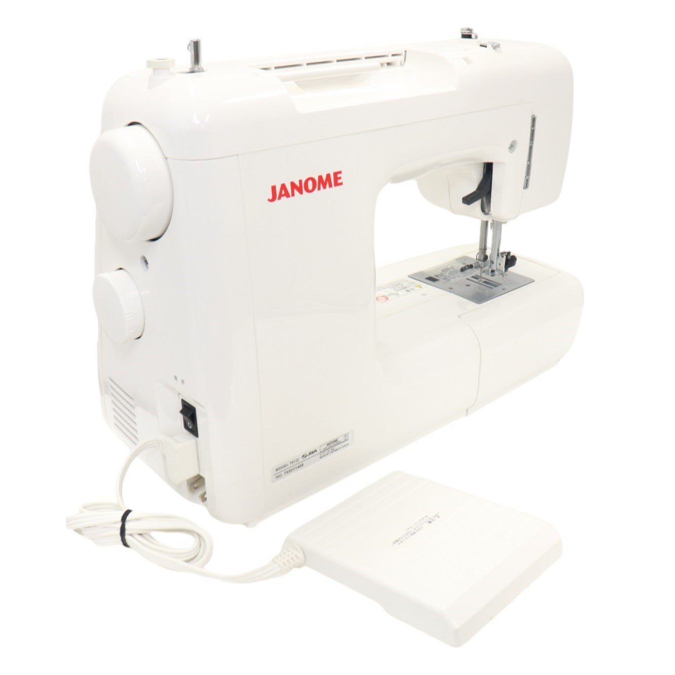 [中古(C)] JANOME 電子ミシン 4470 自動糸調子・フットコントローラー付きタイプ 　[可]