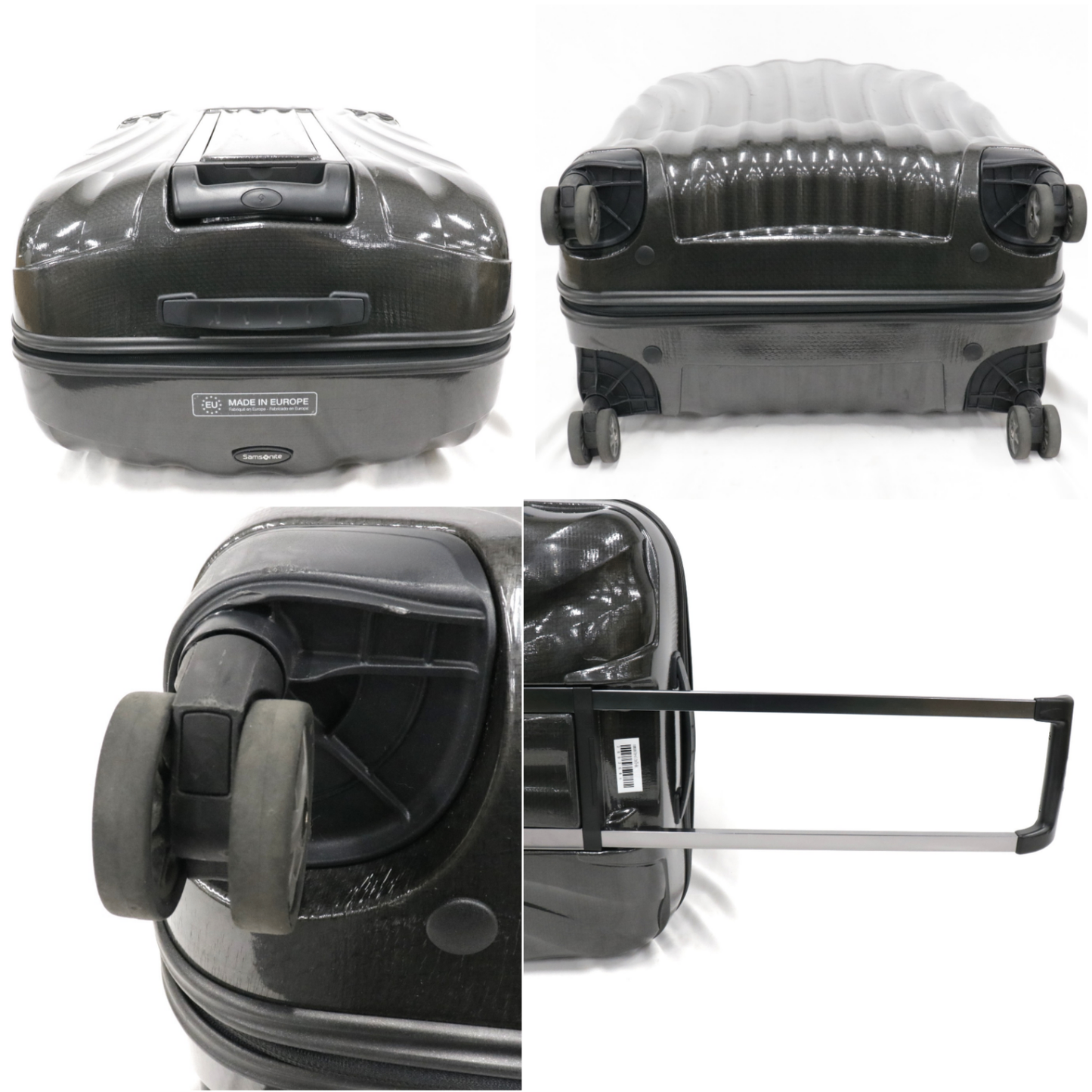 [中古(C)] [8-10泊向けサイズ]サムソナイト シーライト スピナー75 94L ハードスーツケース samsonite-clite75-bk ブラックsamsonite-clite75-bk　[可]