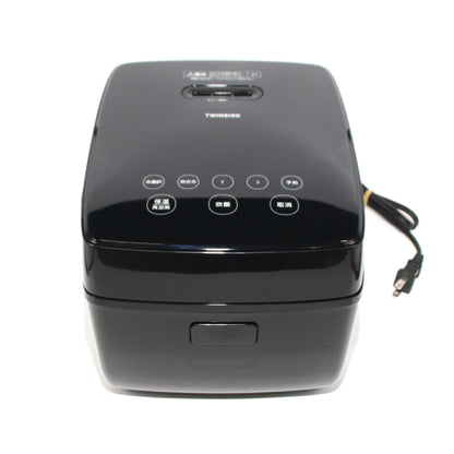 [3合炊き] ツインバード RM-D793 IH炊飯器 rm-d793b  ブラック 整備済みアウトレット品 [良い(B)]