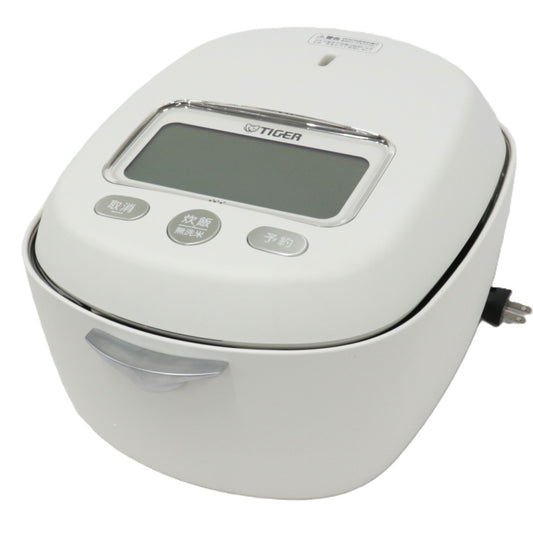 [中古(B)] [3.5合炊き] タイガー魔法瓶 土鍋ご泡火炊き JRX-G060 土鍋圧力IH式 炊飯器 jrx-g060wg アイボリーホワイト [良い]