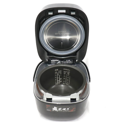 [中古(B)] [5.5合炊き] 東芝 炎匠炊き RC-10VSV 真空圧力IH 炊飯器 rc-10vsv-k グランブラック [良い]