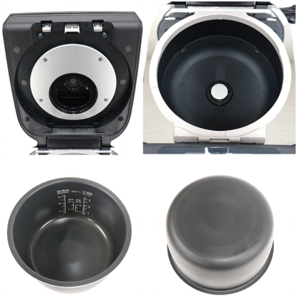 [5.5合]パナソニック 可変圧力IHジャー炊飯器 SR-N310D　sr-n310d-k  ブラック 整備済みアウトレット品 [良い(B)]