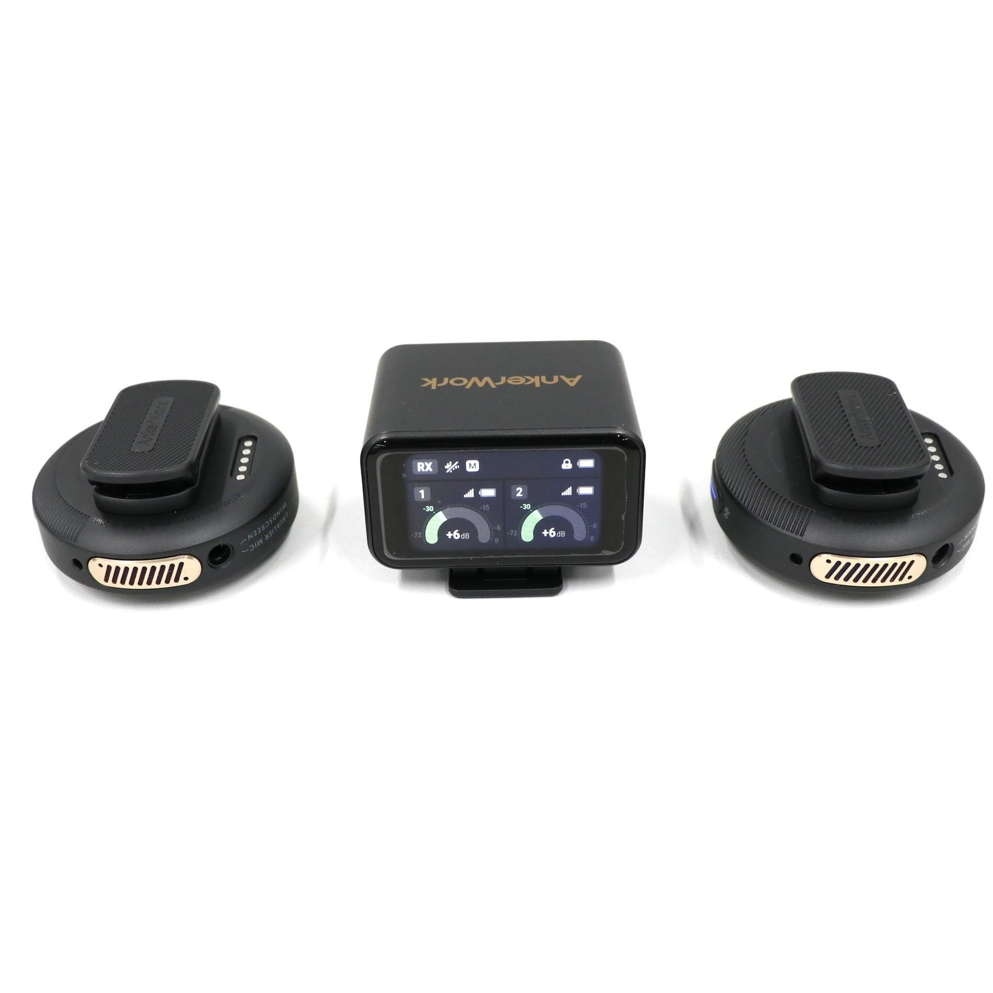 [中古(C)] アンカー(Anker) AnkerWork M650 ワイヤレスマイク a3320011 メタリックブラック[可]