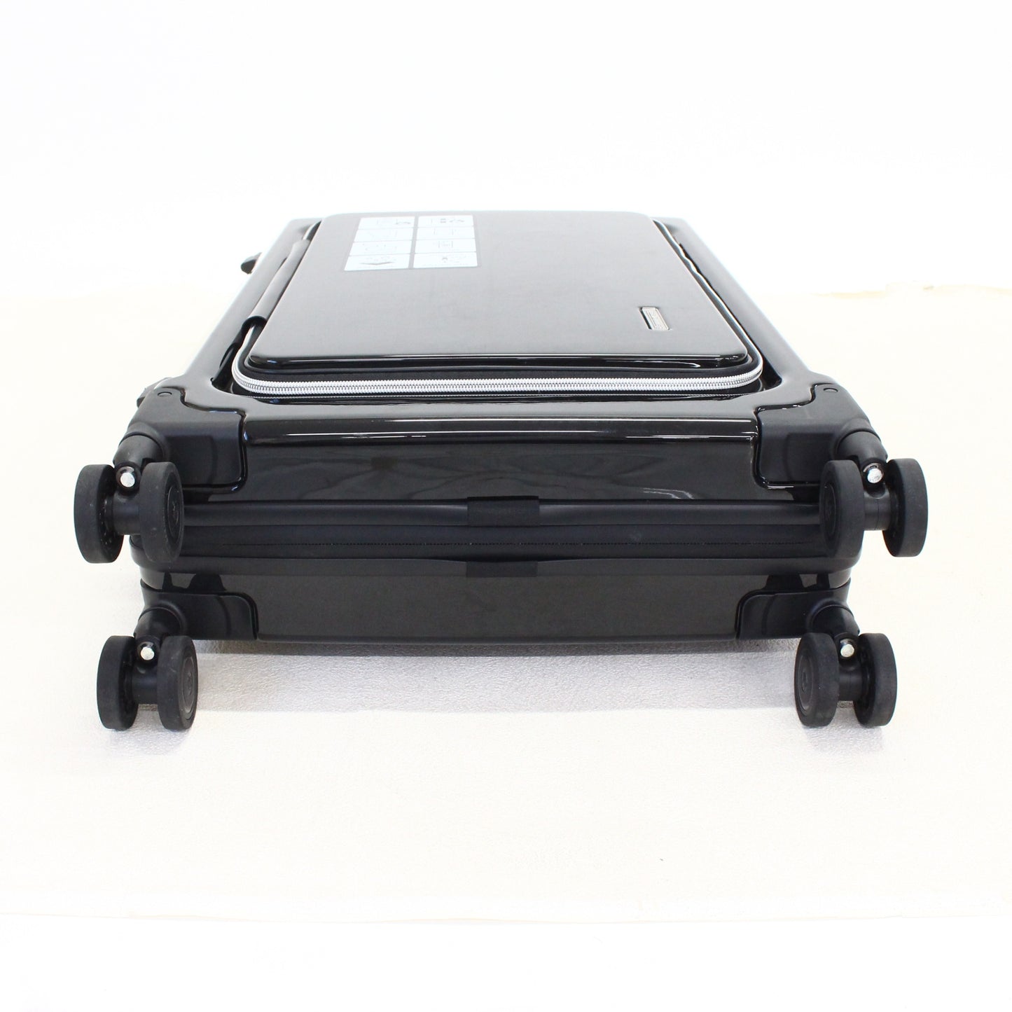 [1-3泊向けサイズ]LEGEND WALKER 6031 フィット 24L/拡張時55L ハードスーツケース 6031-60-bk  クリスタルブラック 整備済みアウトレット品 [良い(B)]