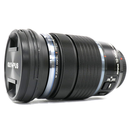 OM SYSTEM M.ZUIKO DIGITAL ED 12-100mm F4.0 IS PRO 高倍率ズームレンズ mzuiko12-100mmf40ispro   整備済みアウトレット品 [中古(A)]