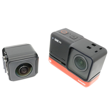 [中古(A)] Insta360 ONE RS ツイン版 360度モジュール + 4Kブーストレンズ insta360-one-rs [非常に良い]