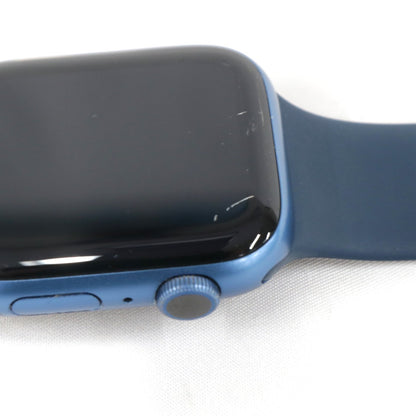 [中古(C)] Apple Watch Series 7 GPS 45mm mkn83j-a ブルーmkn83j-a　[可]