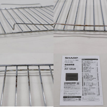 [中古(C)] シャープ ウォーターオーブン ヘルシオ AX-UA20 オーブンレンジ 22L ax-ua20-w ホワイト [可]