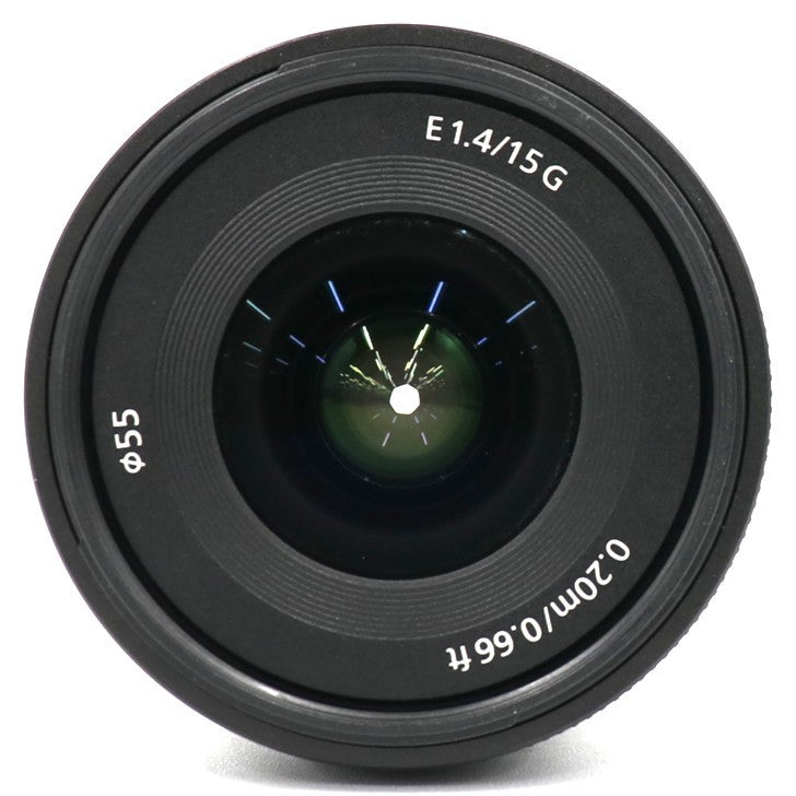 ソニー E 15mm F1.4 G SEL15F14G 大口径広角単焦点レンズ sel15f14g   整備済みアウトレット品 [中古(A)]