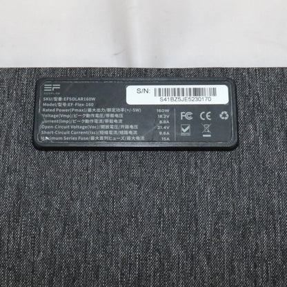 [中古(B)] EcoFlow(エコフロー) 160W ソーラーパネル ecoflow-slp160w　ecoflow-slp160w  [良い]