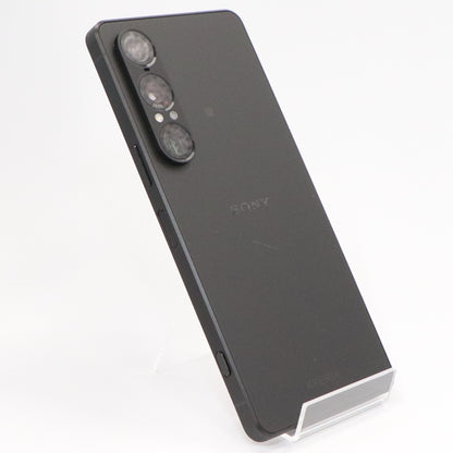 ソニー Xperia 1 VII SIMフリーモデル（12GB/512GBタイプ）スマートフォン xperia1m7-bk  スレートブラック 整備済みアウトレット品 [良い(B)]